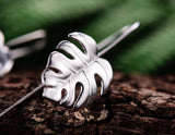 Monstera Leaves Earring - Lotus Fun
