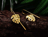 Monstera Leaves Earring - Lotus Fun