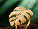 Monstera Leaf Ring - Lotus Fun