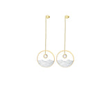 Moonlight Over The Ocean Earring