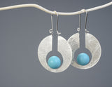 Full Moon Dangle Earring
