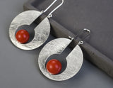 Full Moon Dangle Earring
