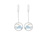 Blue Mountain Earring