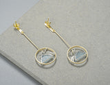 Blue Mountain Earring