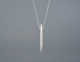 Needle Verticle Necklace