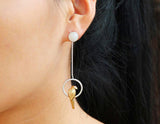 Sterling Silver Parrot Earring - Lotus Fun