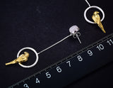 Sterling Silver Parrot Earring - Lotus Fun