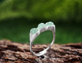 Sterling Silver | Pea Pod Ring - Lotus Fun