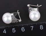 Studded Pearl Earring - Lotus Fun