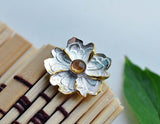 Peony Flower Brooch - Lotus Fun