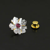 Peony Flower Brooch - Lotus Fun