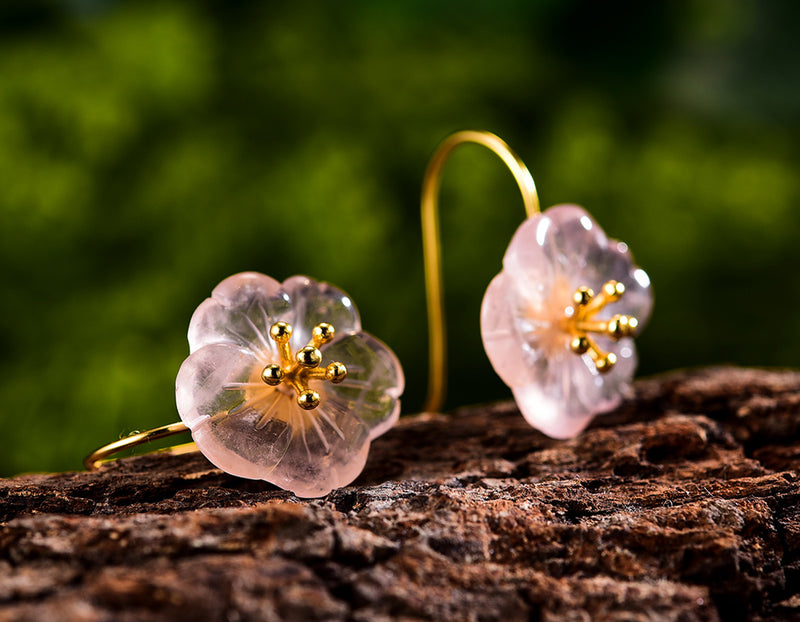 Flower in the Rain Earring