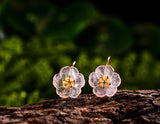 Flower in the Rain Earring