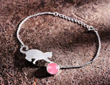 Playful Cat Bracelet - Lotus Fun
