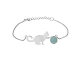 Playful Cat Bracelet - Lotus Fun