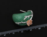 Plum Blossom Aventurine Earring - Lotus Fun