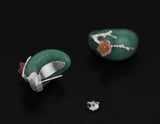 Plum Blossom Aventurine Earring - Lotus Fun