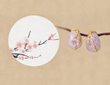Plum Blossom Aventurine Earring - Lotus Fun