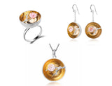 Plum Blossom Jewelry Set - Lotus Fun
