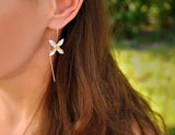 Poetic Clover Earring - Lotus Fun