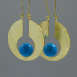 Full Moon Dangle Earring