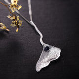 Gingko Leaf Pendant - Lotus Fun