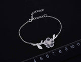 Pink Flower in the Rain Bracelet - Lotus Fun