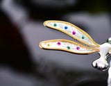 Rainbow Dragonfly Ring - Lotus Fun