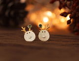 Christmas Reindeer Earring - Lotus Fun