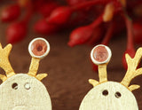 Christmas Reindeer Earring - Lotus Fun