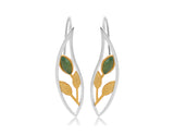 Spring in the Air Leaves Drop Earring