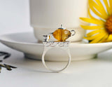 Teapot Ring - Lotus Fun