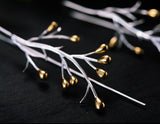 Autumn Tree Branch Earring - Lotus Fun