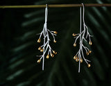 Autumn Tree Branch Earring - Lotus Fun