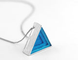 Triangle Epoxy Pendant