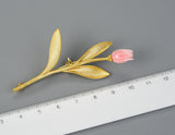 Tulip Flower Brooch