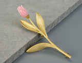 Tulip Flower Brooch