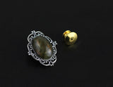 Victorian Labradorite Brooch