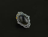 Victorian Labradorite Brooch