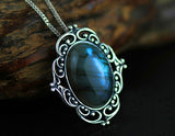 Vintage Labradorite Pendant