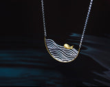 Swimming Whale Necklace - Lotus Fun