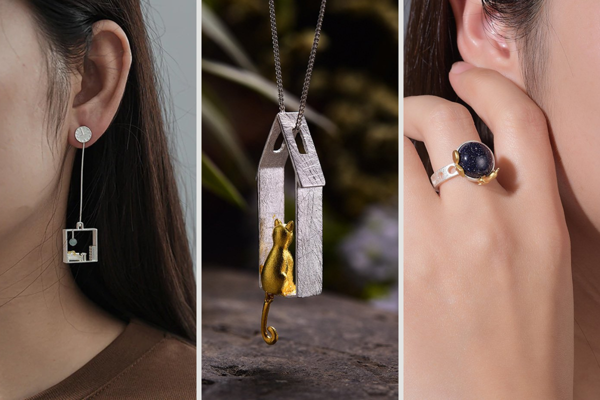 Graceful Creatures: Celebrating Nature's Animals with Handmade Sterling ...