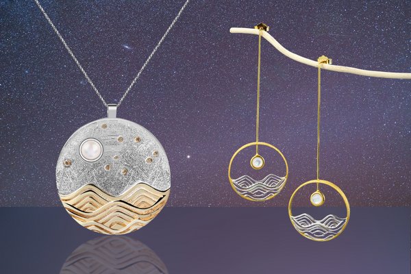 <center>Capturing the Beauty of the Night Sky in Handmade Sterling Silver Jewelry</center>