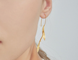 Willow Leaves Dangle Earrings