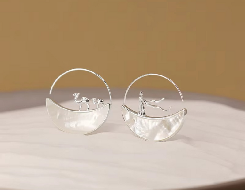 The Silk Road Hoop Earrings