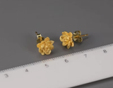 Succulent Plant Stud Earrings