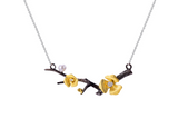 Plum Blossom Flower Necklace