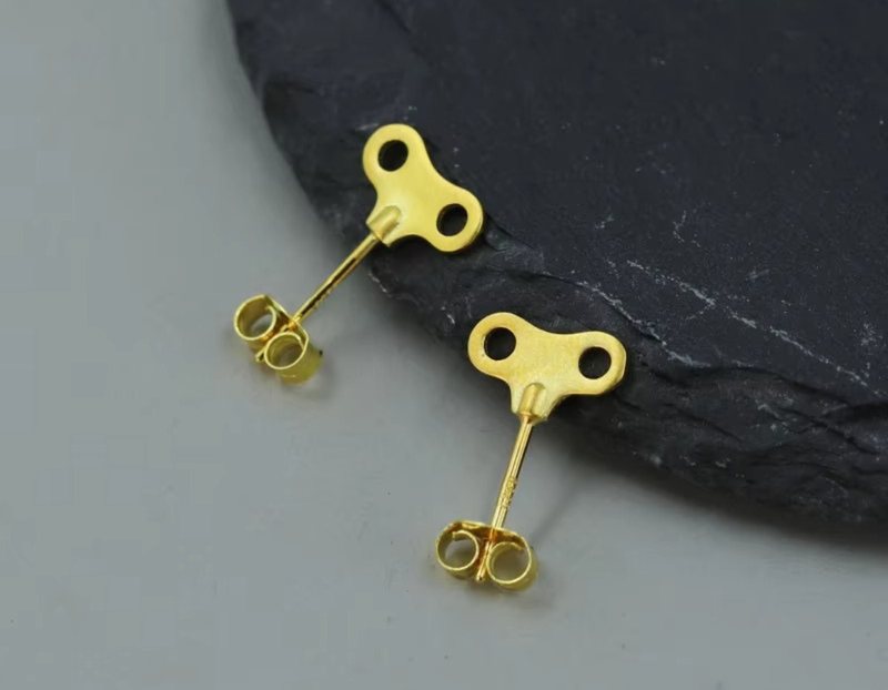 String Stud Earrings