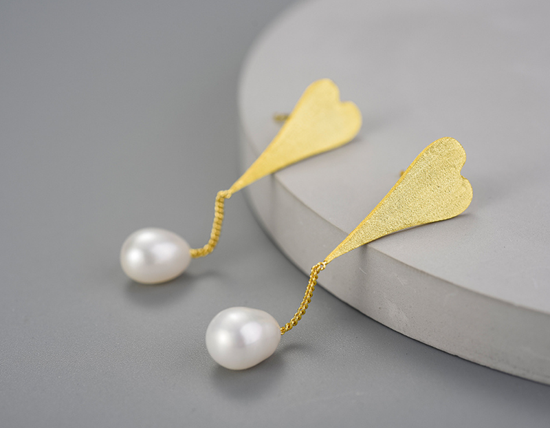 Heart Water Drop Earrings