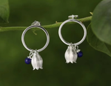 Lily of the Valley Drop Earrings